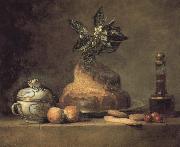 Jean Baptiste Simeon Chardin There is the still-life pastry cream oil painting artist
